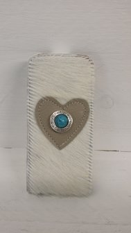 koeienhuid telefoonhoesje (smartphones)