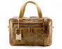 Lederen laptop tas geschikt tm 17 inch cognac Van Fiel D103_